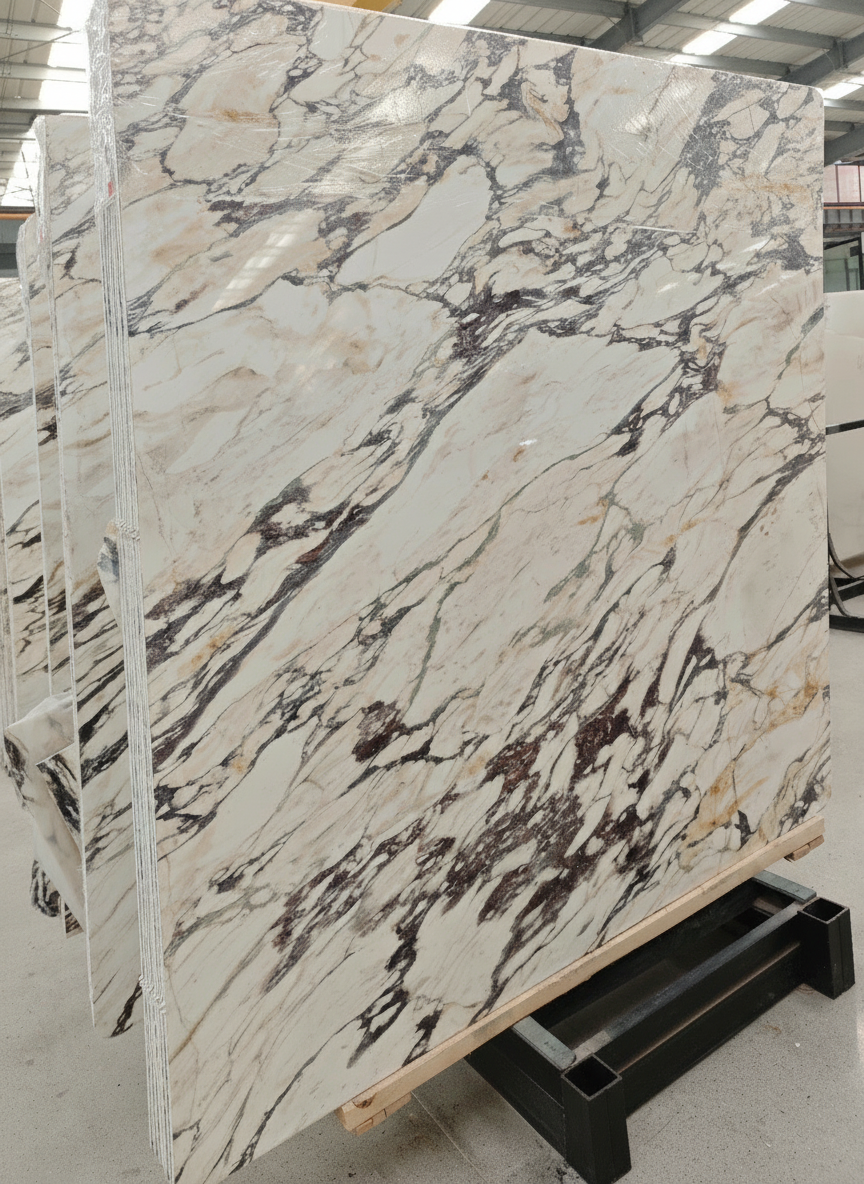 Calacatta Borghini Gold marble slab